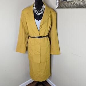 Harmony Design Yellow 2 piece plus size 20W